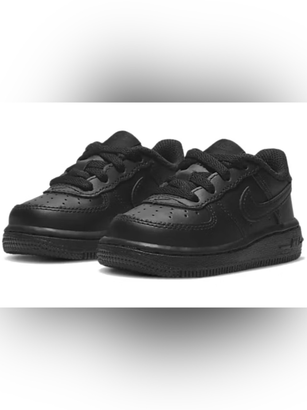 Nike Force 1 LE (TD) “Triple Black” – Toddler Size 7C (DH2926-001)